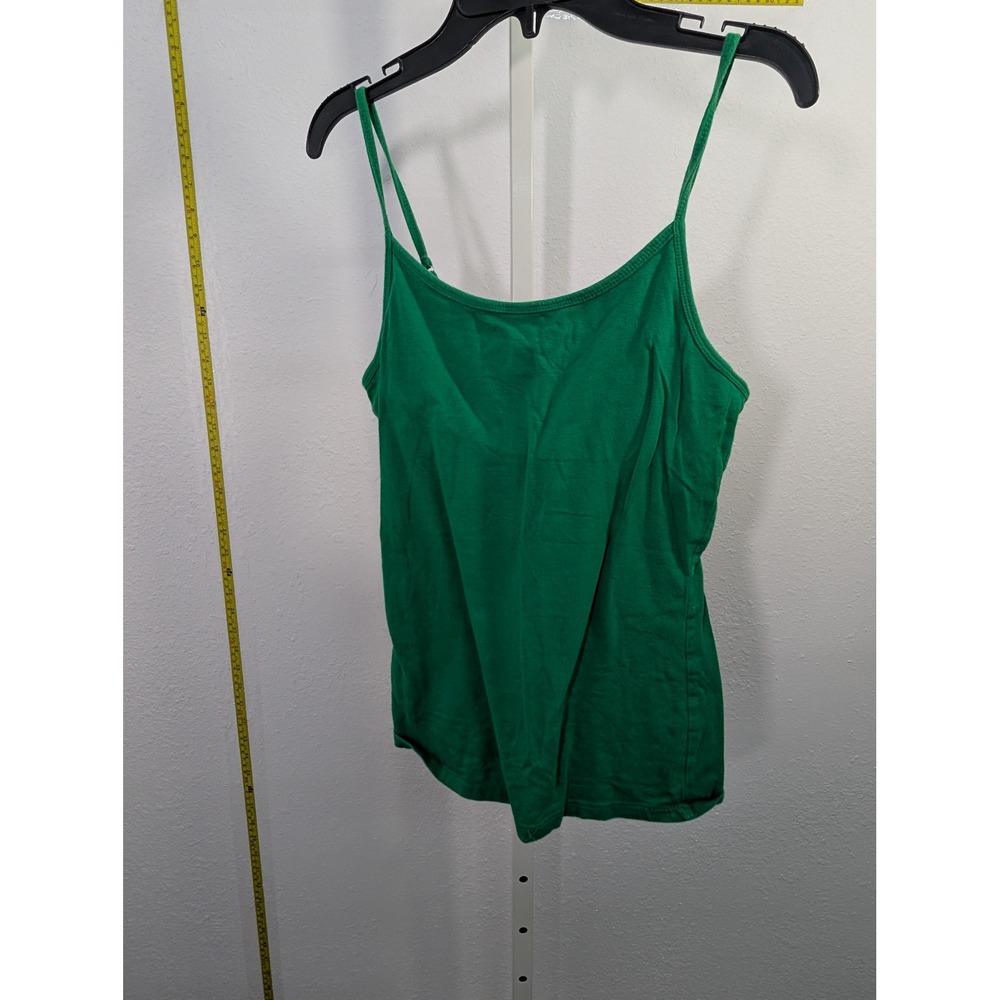 Ambianceโ Apparel Womens Green Camisole Shelf Bra Cami Tank Top Large 61600